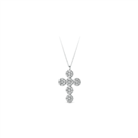 Collier CikOrefice Gioielli in Or blanc Diamante 0.21 Ct CRBLOOM1M-6P - CRBLOOM1M-6P